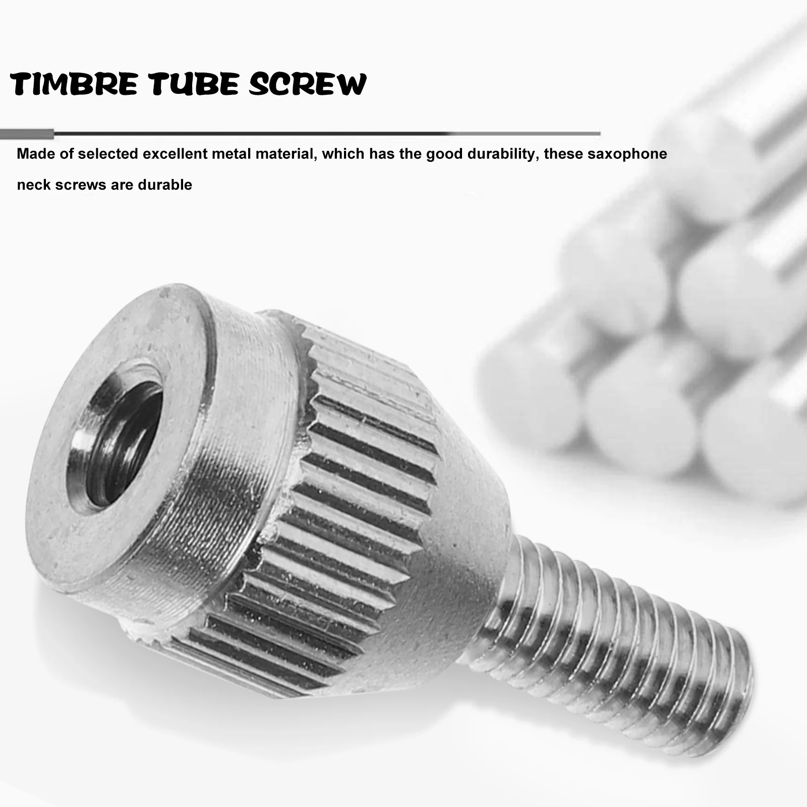 

1Set Saxophone Neck Screw Metal Thread Tighten Repair Part Adjustable Replacement Sax Accessory Neck Tightening Screws