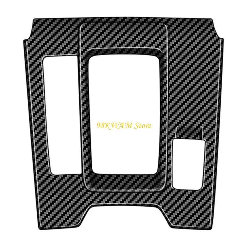 Gear Shifter Console Frame Cover for 2026 Driver-Side Steering Vehicle, ABS Tape-Back Interior Trim Panel, Single Panel 68UF
