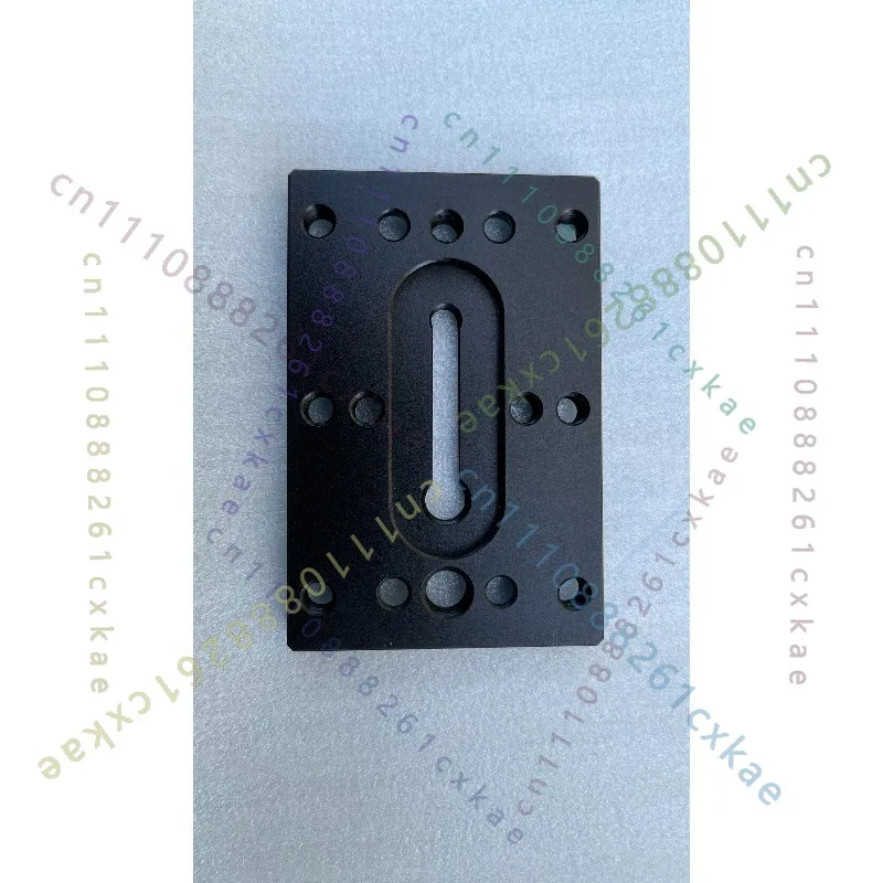 Mini Multi‑Hole Cheese Plate With 1/4 3/8 Thread Holes Compact Camera Rig DIY Modification Photography Shooting Accessory