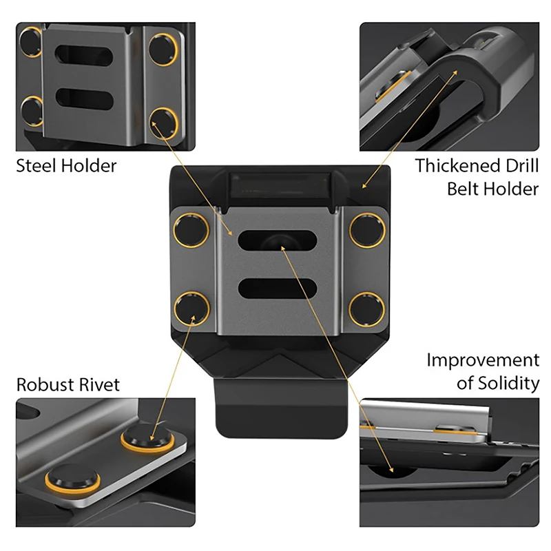 Drill Belt Holder Drill Holder For Tool Belt,Drill Belt Clip,Drill ,Tape Measure Holder,Drill Belt Holder.