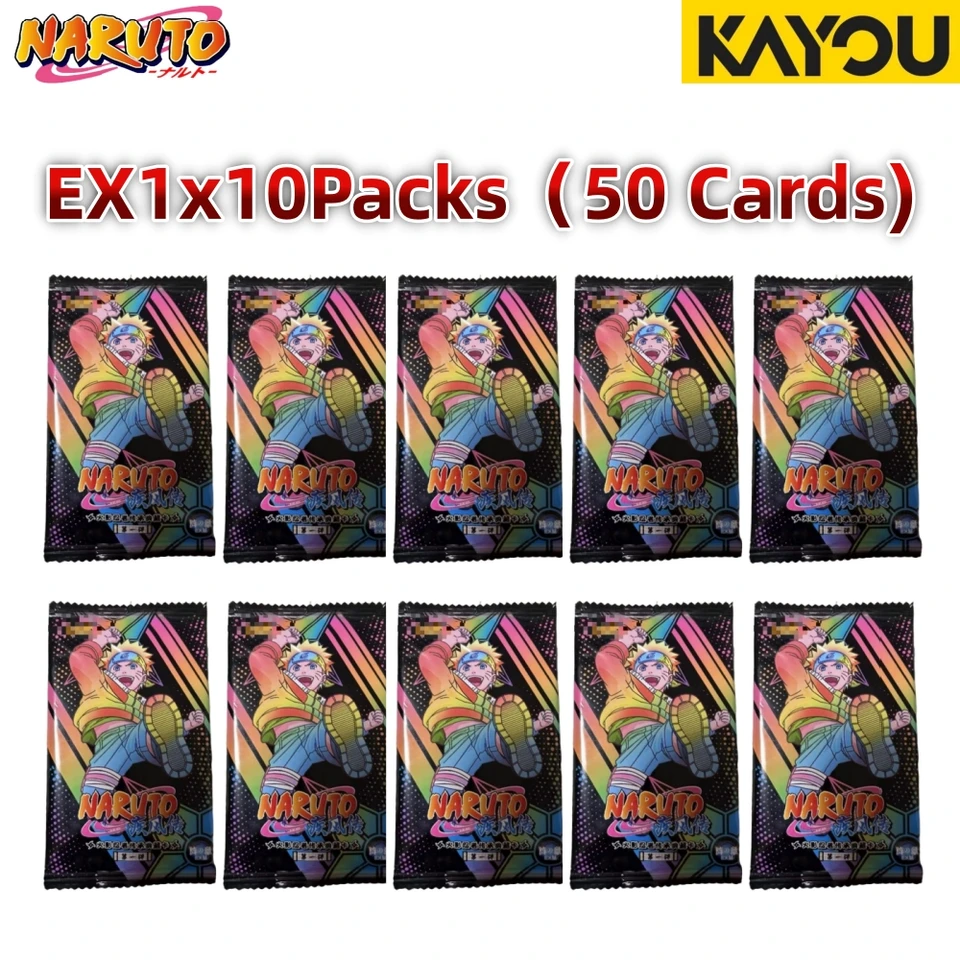 Anime Kayou Genuine Naruto Card EX Packs Uzimaki Sasuke Hinata SE