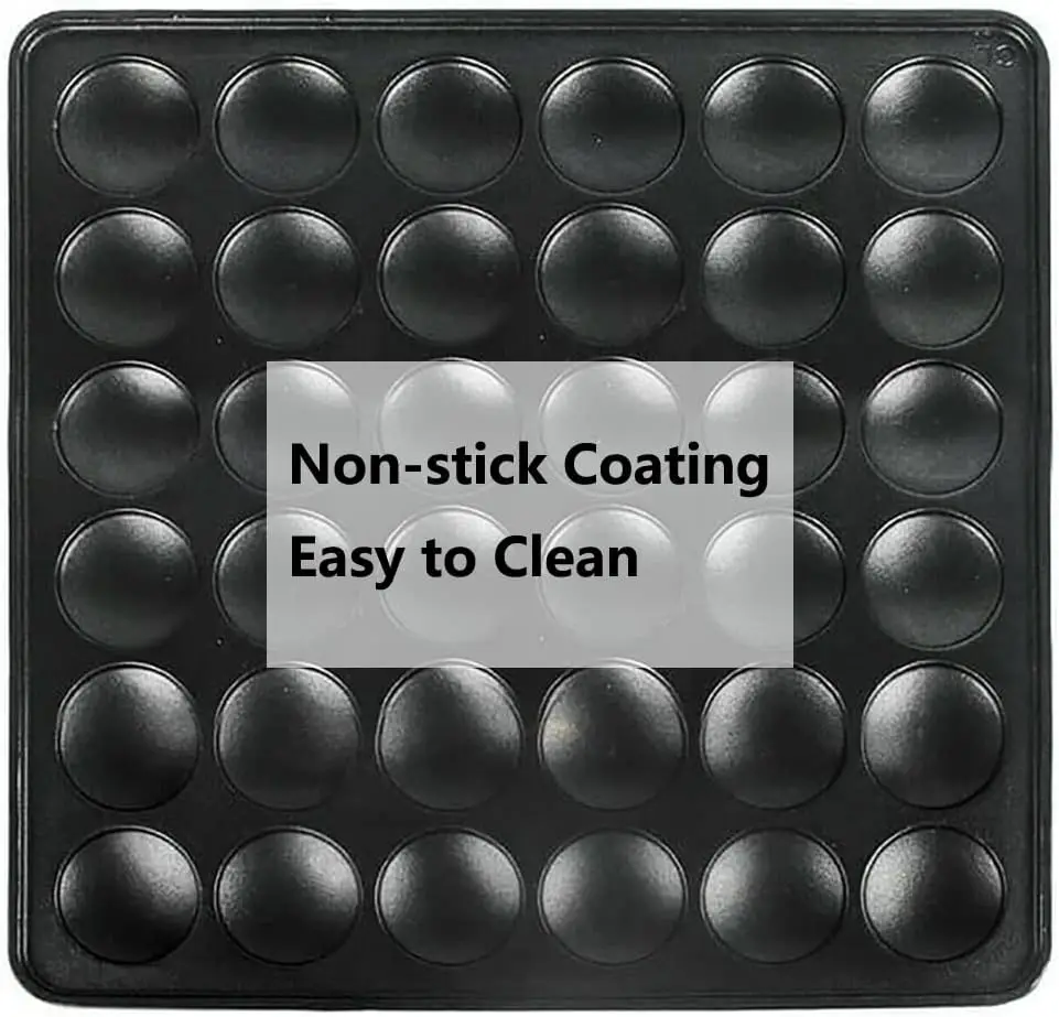 Macchina per pancake per muffin commerciale da 1000 W Macchina per pancake per muffin domestica antiaderente in acciaio inossidabile per panetteria domestica e cucina