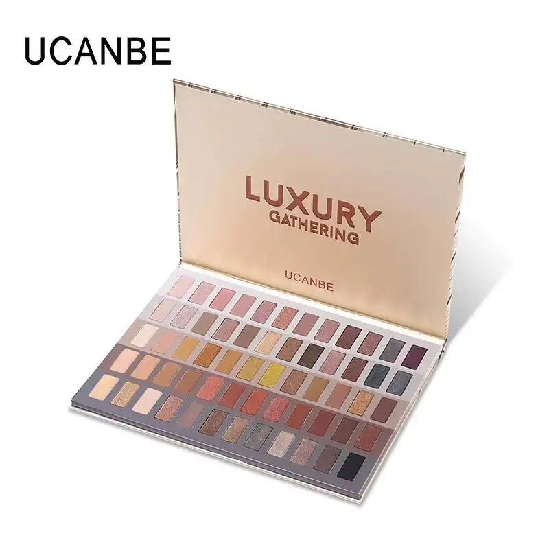 Ucanbe Eyeshadow Large Format Ins Super Popular Earth Palette Pearlescent Matte Daily Makeup Nude Color
