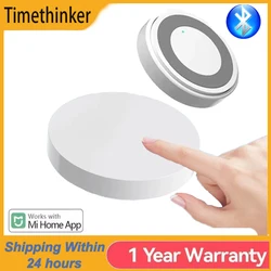 Smart Switch Wireless Mini Smart Switch Sensor Bluetooth Connection Versatile One Key Control Button Compatible with Mi home App