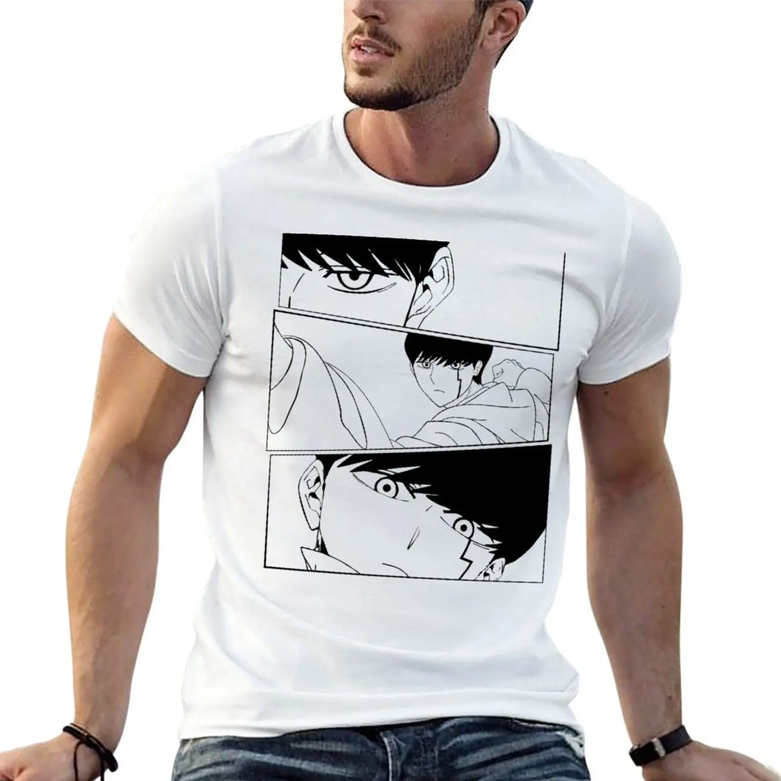 

Mash Burnedead Anime Panels [MASHLE: MAGIC AND MUSCLES ANIME SERIES] T-Shirt funny t shirts dark humor T-Shirt