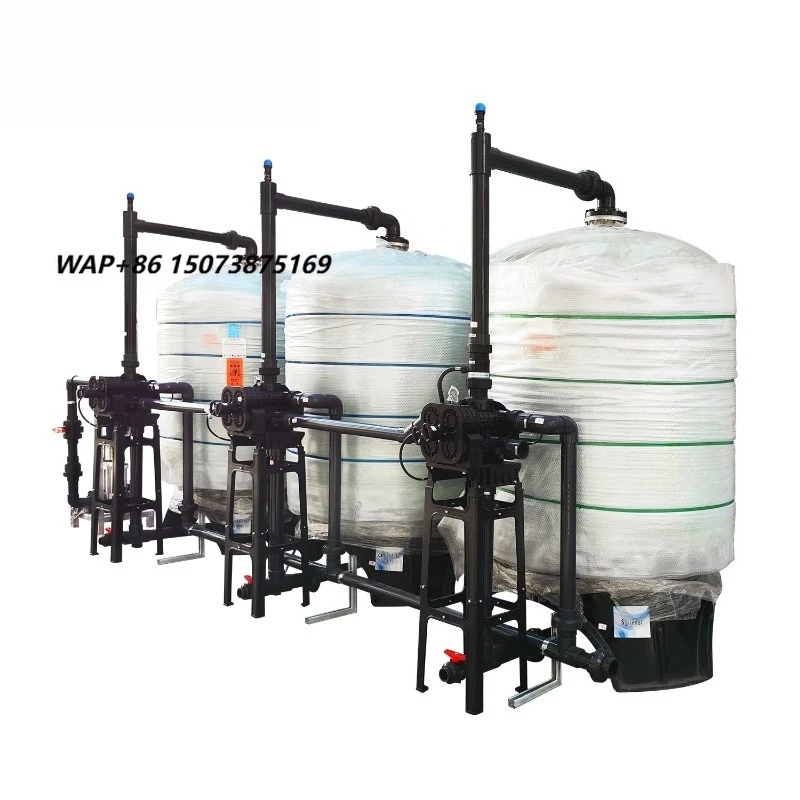 Water Pretreatment Equipment Automatic Backwash Sand Filter Activated Carbon Filter