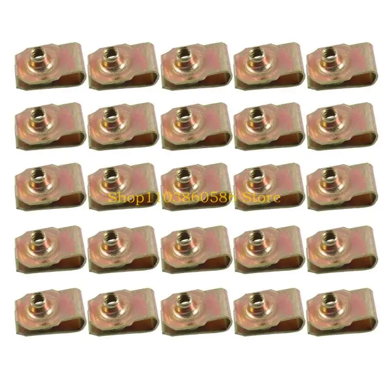 

242A U-Type Clips Clip-On- Nut U-Type Fasteners Nut with Thread M8-M6-M5-M4 Reed-Nuts