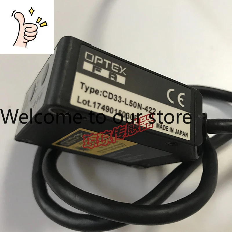Japan OPTEX Ortiz CD33-L50N-422 Laser Displacement Sensor