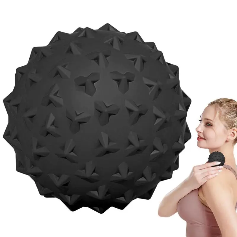 Vibrating Massage Ball Massage Roller Fitness Ball Relieve Trigger Point Training Fascia Ball Local Muscle Relaxation