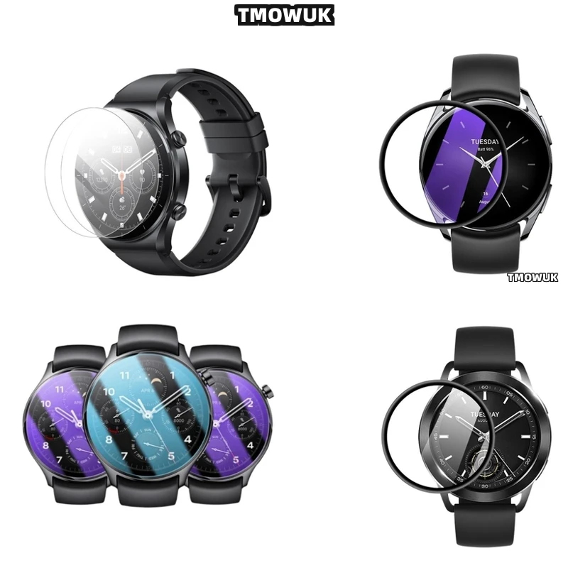 

For Xiaomi Watch Watch S1 S3 Pro S4 Sport, HD Anti-Scratch Protector, Tempered Glass, 9H Hardness, Ultra-Thin