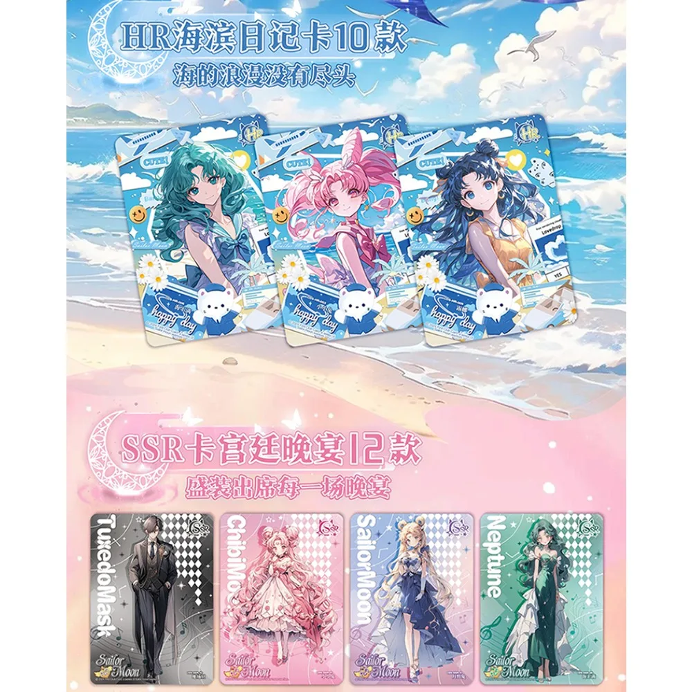 Cartes de Collection de dessins animés fantastiques, série cristal éternel, filles magiques, Surprise, thème de pâques, figurines exquises, cadeau créatif