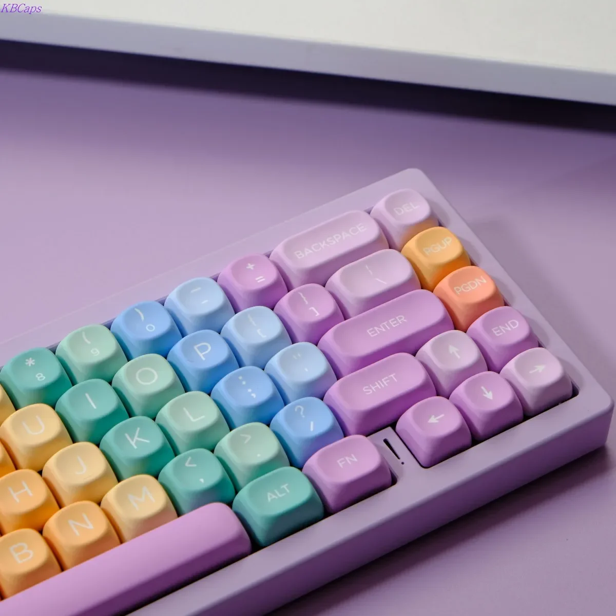 

126 key fudge MOA height PBT material sublimation keycap suitable for gaming mechanical keyboard