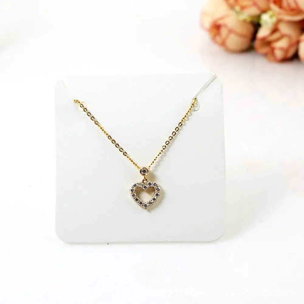 بطاقات العرض للشركات الصغيرة ، ملصقات تغليف القلادات ، ورق مقوى للعرض ، بطاقات القرط ، بيع المعرض ، 50 *