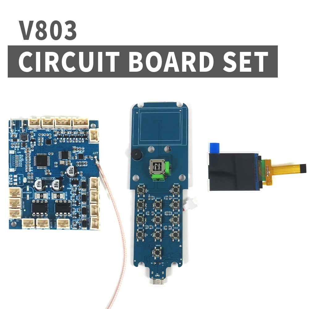 

Flytec Official Original V803 RC Carp Fishing Bait Boat Circuit Board Set Receiving Transmitting Board Set Spare Parts