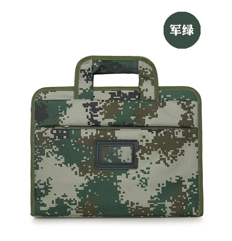 Starry Sky Camo Bag Green Computer Public Document Handbags SIMOER 826