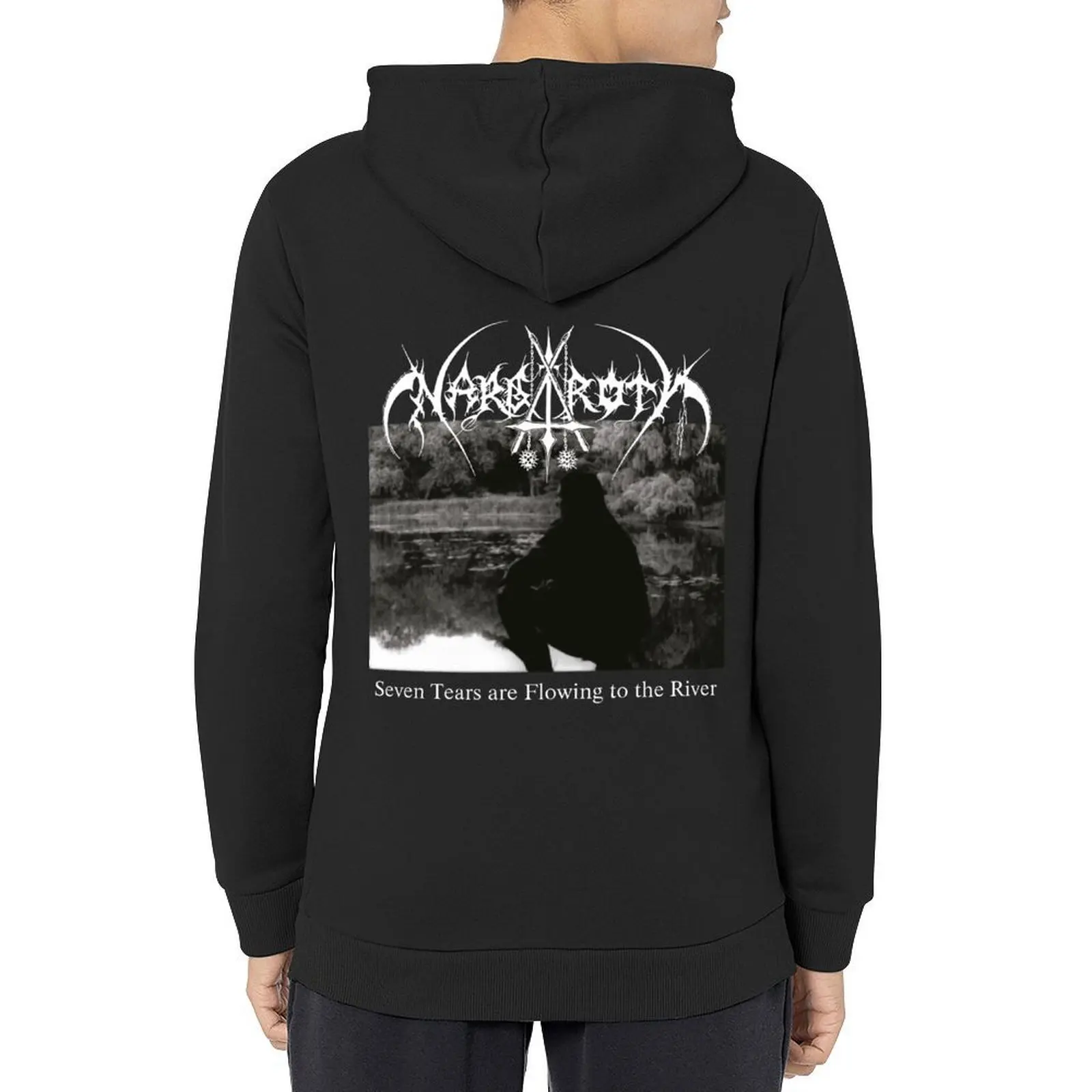 

Nargaroth - Seven Tears Are Flowing to the river - Black Metal Hoodie korean clothes clothes for men anime hoodie
