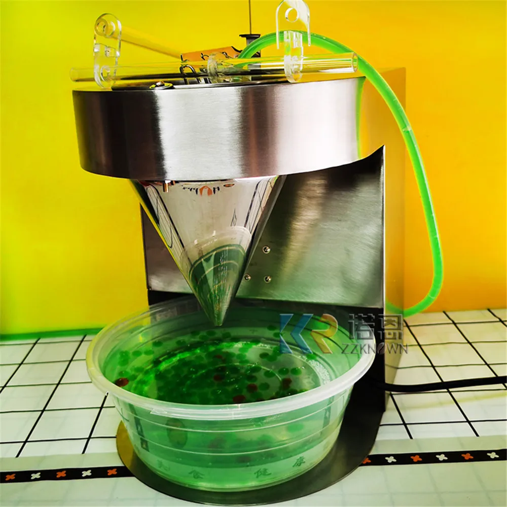 Popping Boba Molding Pearl Ball Making Machine Kommerzieller Fruchtsaft Popping Boba Maker Größe und Geschwindigkeit einstellbar