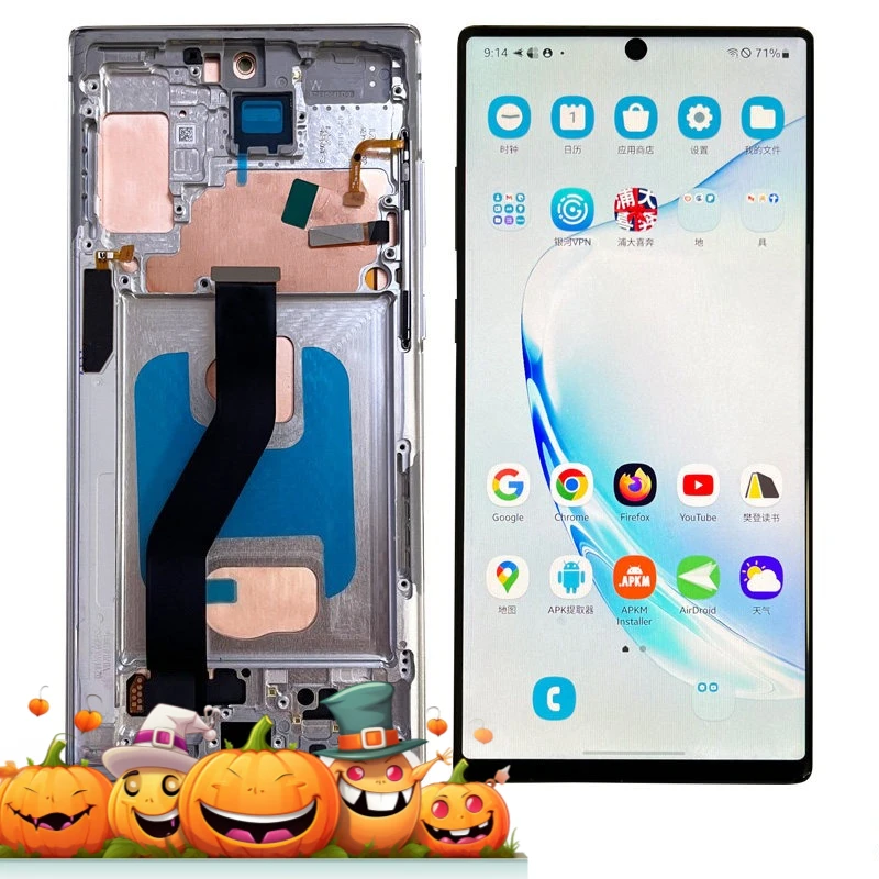 TFT Display Screen for Samsung Galaxy Note10+ N975F N975F/DS Lcd Display Touch Screen Assembly Note 10 Plus