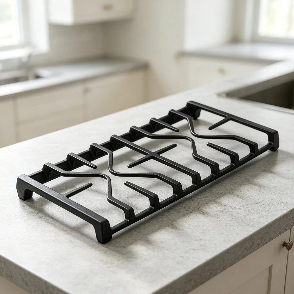 WB31X27151 Cast Iron Burner Support Heavy-Duty Stove Stand Stable Cooking Holder Repair Home Kitchen Cooker Hardware Accessory