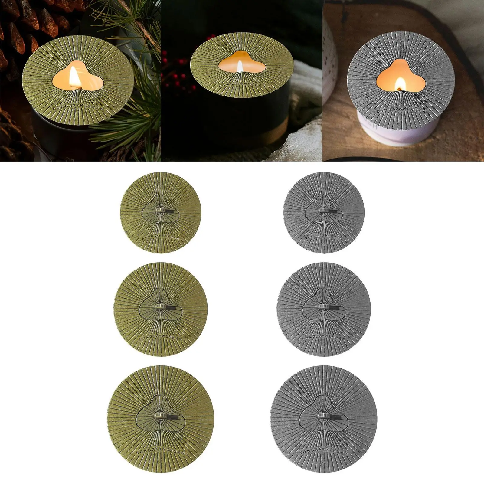 Candle Topper Home Decor Metal Candles Gifts Women Candle Accessories Increases Atmosphere Party Candle Topper Shade Sleeve