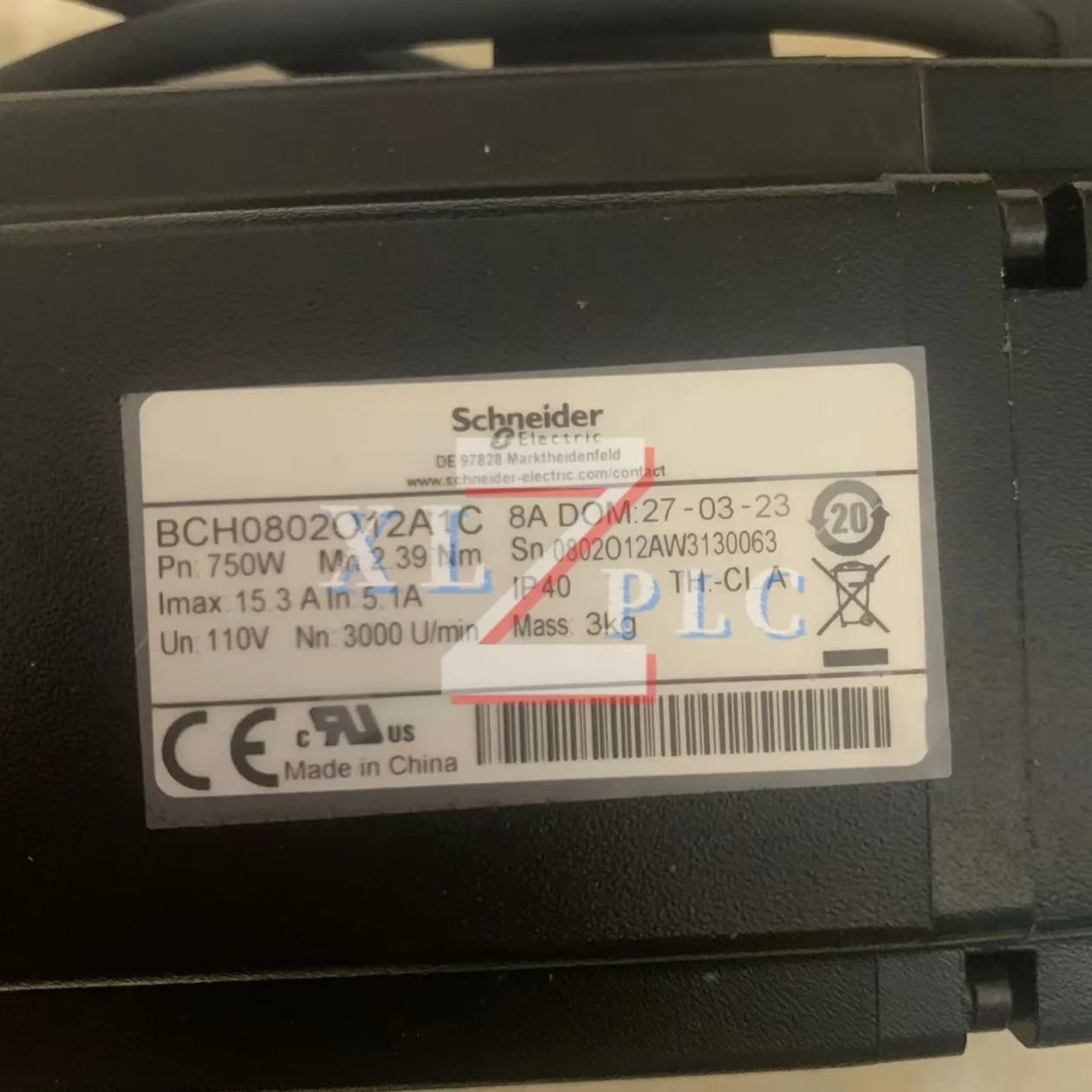 サーボモーター 新品オリジナル BCH0802O12A1C