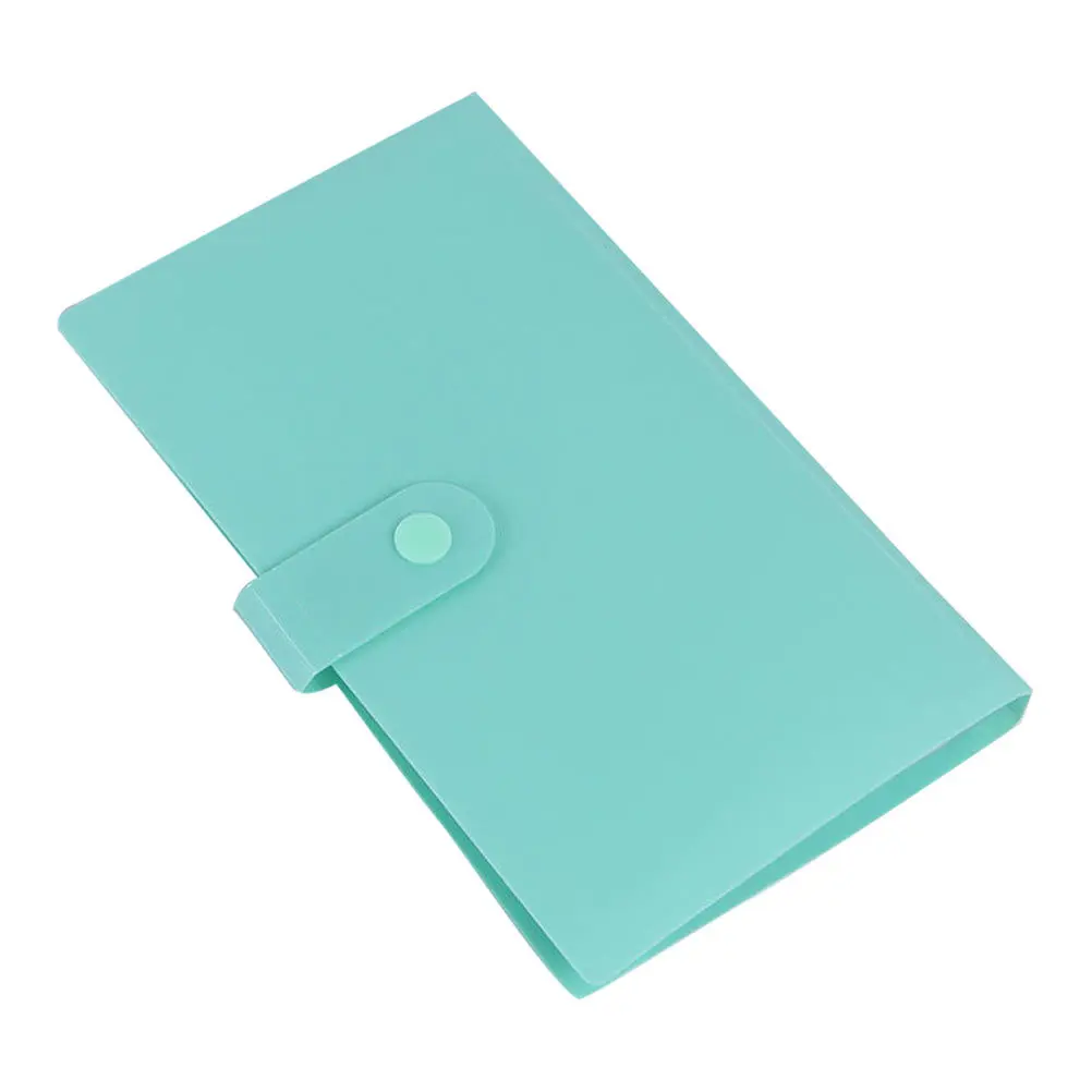 

Cards Storage Book Heavy Duty Plastic Material Non-Deformable for Game Cards and Photos Collection Insert Design Album