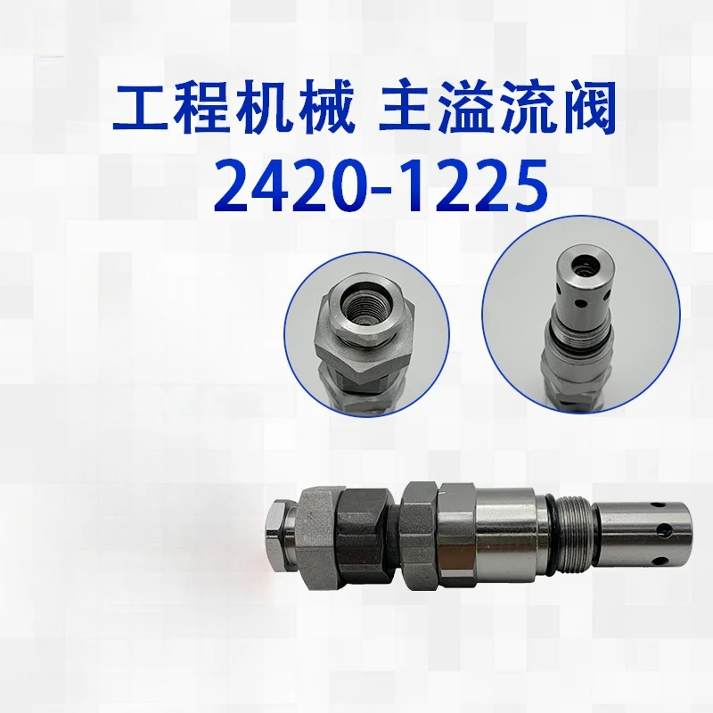 

Excavator Parts for 2420-1225 DH220-5 Overflow Valve Main Gun