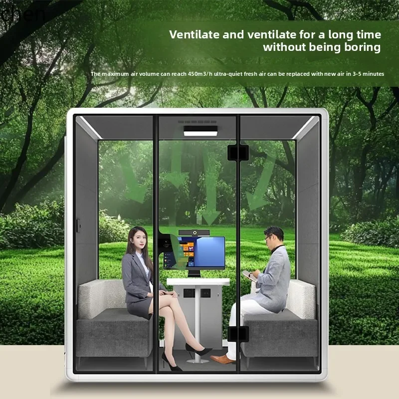 DSAOffice Silent Room Phone Booth Soundproof Room Study Piano Live Indoor Singing Recording