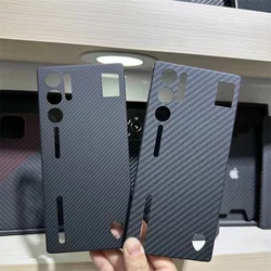 Carbon Fiber Case for Nubia Red Magic 9Pro /9 Pro Plus Aramid Fiber Phone Cover for Nubia Red Magic 9Pro /9 Pro Phone Accessory