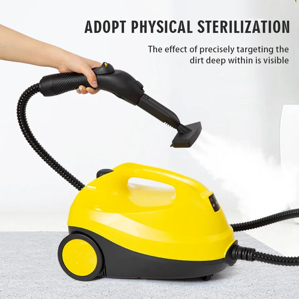 

Электрический пароочиститель 2000 Вт, многофункциональный высокотемпературный стерилизатор для автомобиля, дома, дезинфекционный инструмент