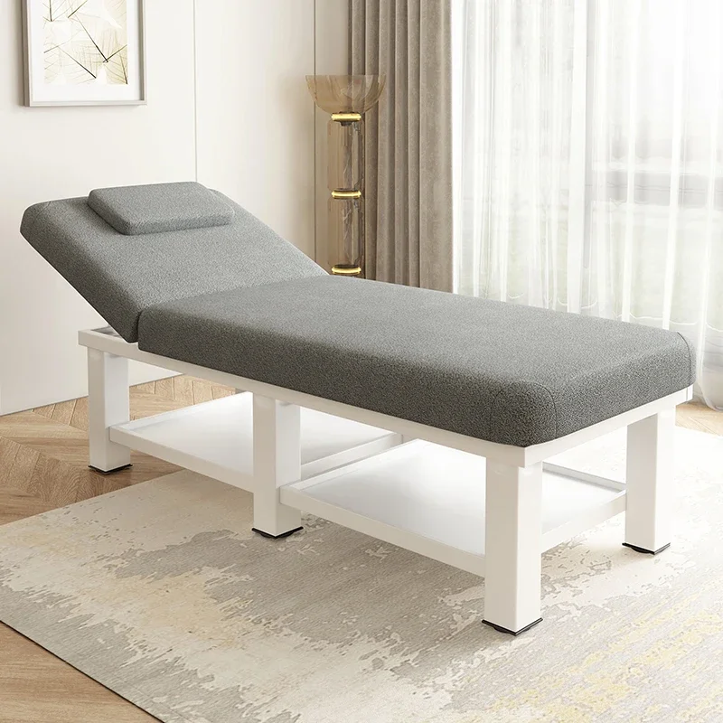 Mesa De Massagem De Metal Para Amassar Beleza, Tatuagem De Lash, Mesa De Salão, Ajustar O Conforto Do Sono, Mobiliário De Salão