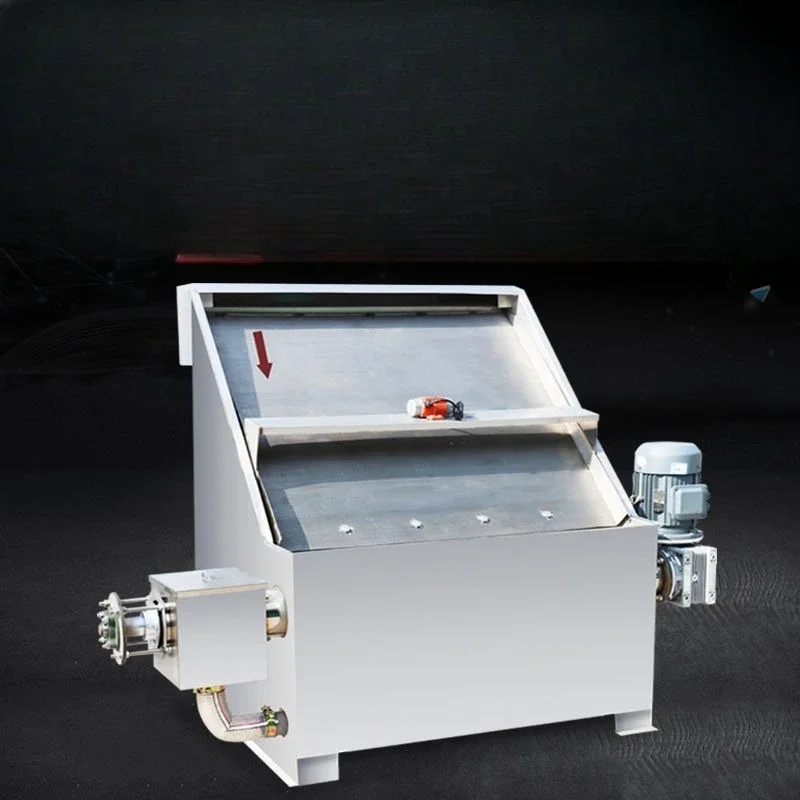 

Dry and wet separator, stainless steel oblique screen solid-liquid separator, farm equipment