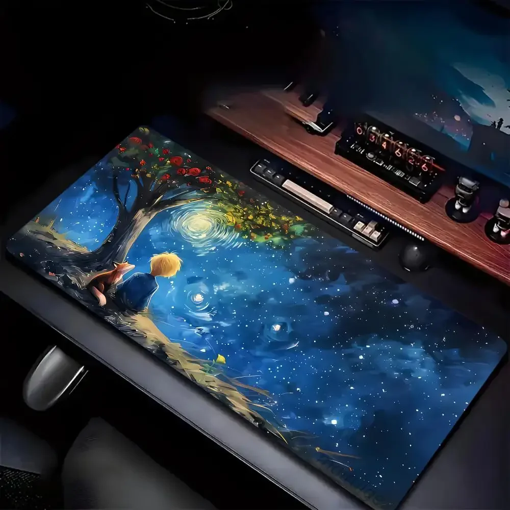 

The Little Prince Mouse Pad Large Computer Office Game Table Mats XXL Rubber Anti-slip Gaming Keyboard Mousepads Long Desk Pads
