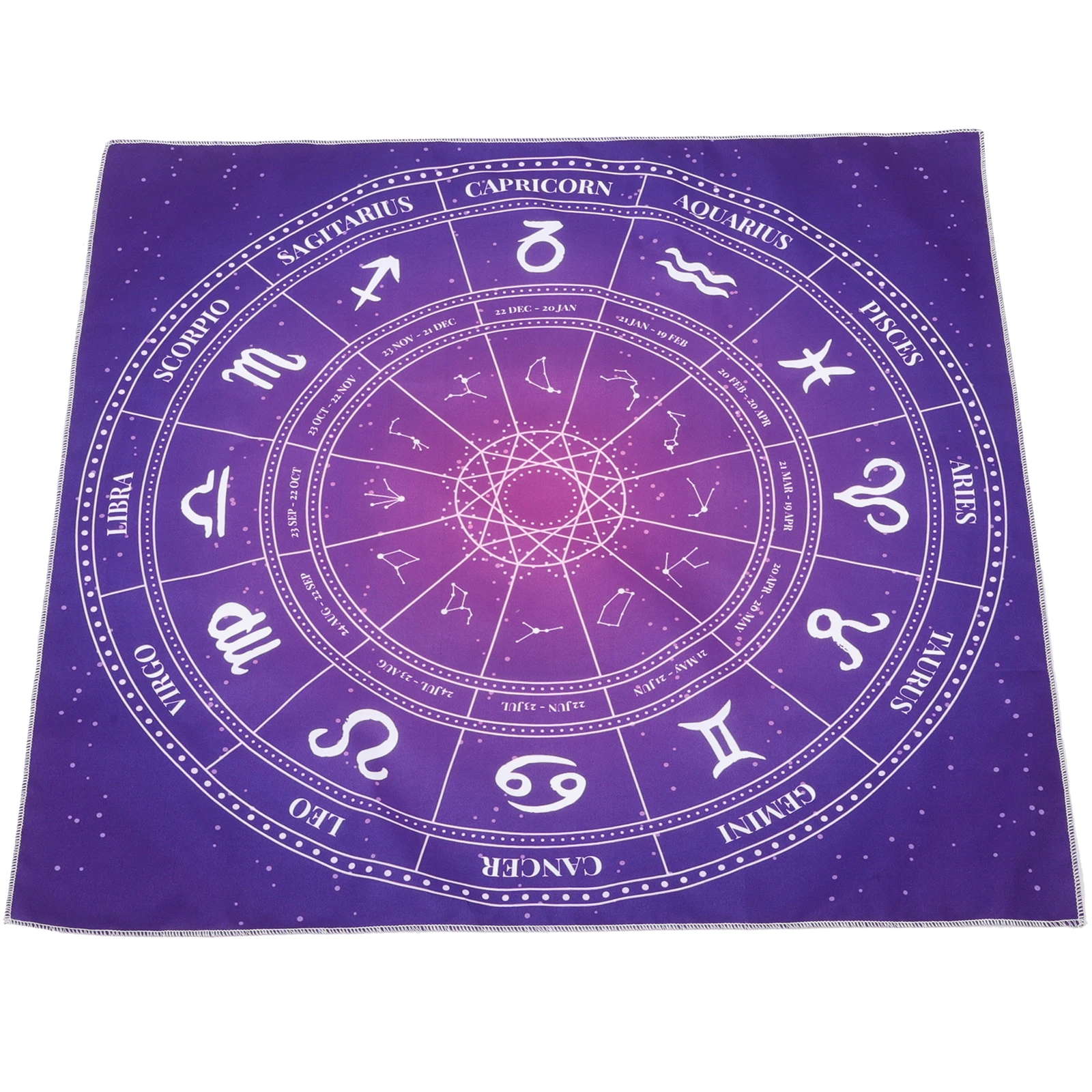 Tarot Game Tablecloth Divination Prop Exquisite Design Portable Comfortable Multi Use Wiccan Supplies Tools