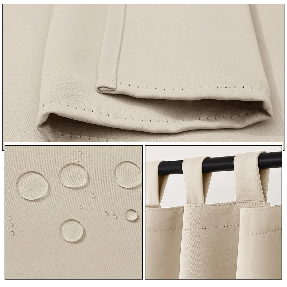 ستارة نافذة من البوليستر، ستائر شفافة لتظليل غرفة النوم وغرفة المعيشة، ستائر نافذة مقاومة للملمس الناعم لغرفة النوم #1