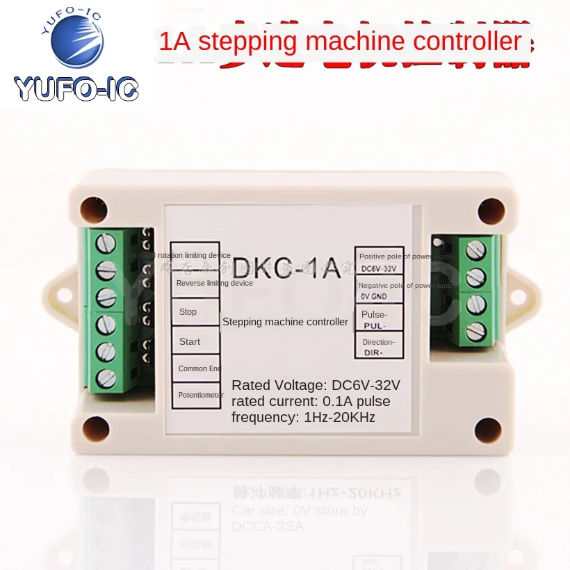 Free Ship 2pcs Stepper Motor Controller DKC-1A/1B/S100/Y110 Programmable LCD Digital Display Servo Fixed-Length Motor