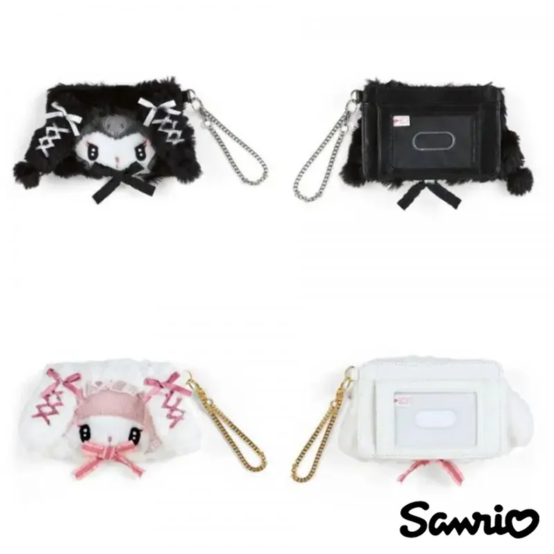 Sanrio Kawaii Anime Storage Bag Cute Kuromi My Melody Cartoon Pendant Backpack Headband Card Case Originality Girl Gifts