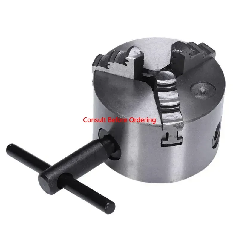 

3 Inch 3 Jaw Lathe Chuck K11-80 K11 80 80Mm Manual Chuck Self-Centering Lathe Parts Diy Metal Lathe Acces