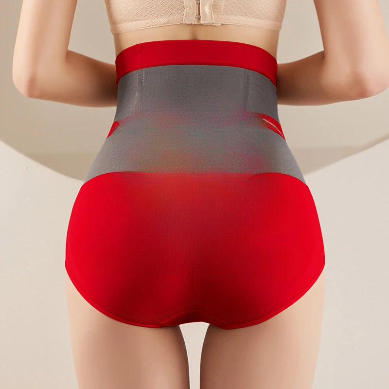Women's High Waist Belly Slimming Panties Winter High Waisted Compression Pants Butt-lifting Non-trace Warm Underwear Lingerie image 4