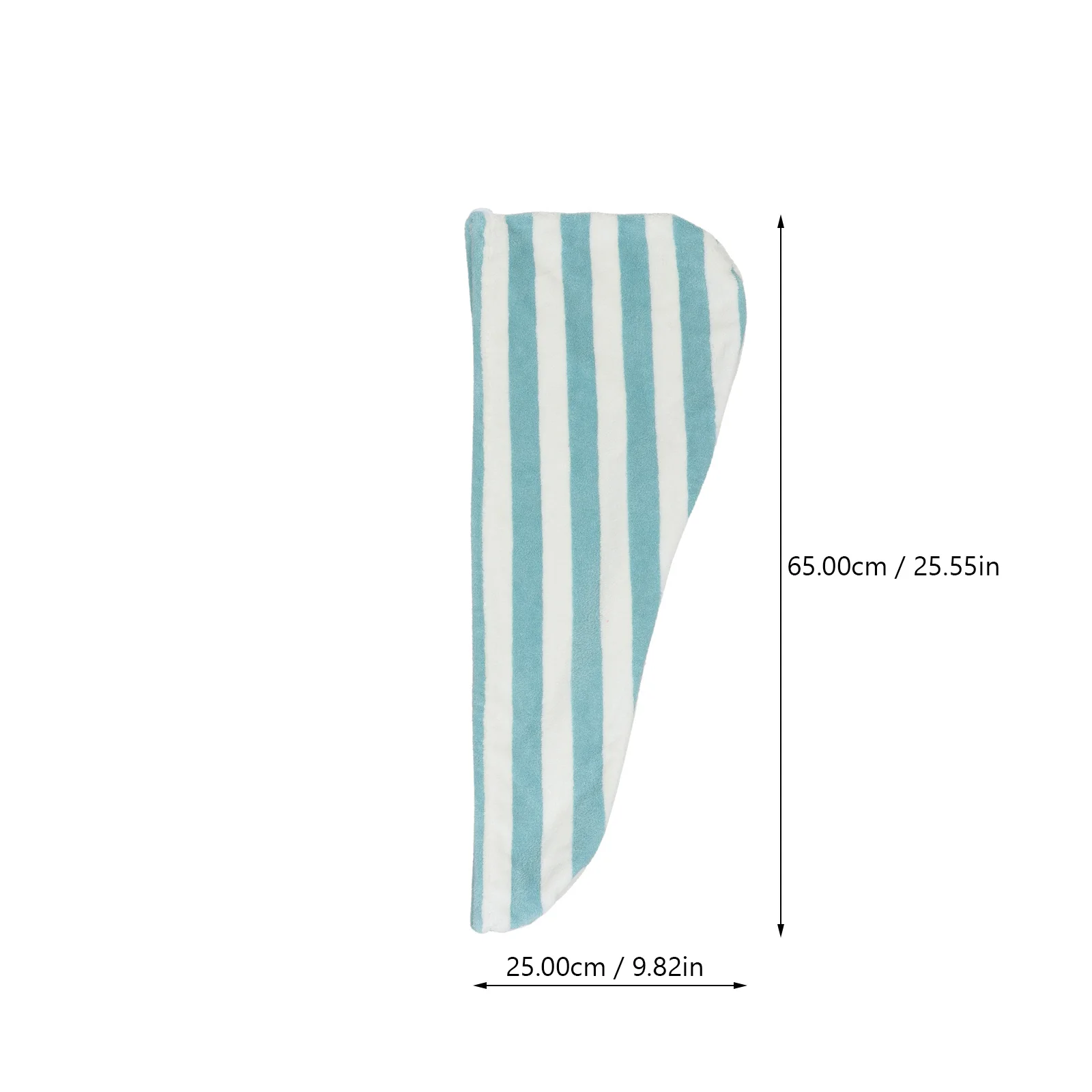 2 قطعة غطاء تجفيف الشعر طبقة مزدوجة سميكة لينة ستوكات ماصة قبعة الدش التجفيف السريع منشفة الشعر للاستحمام #4