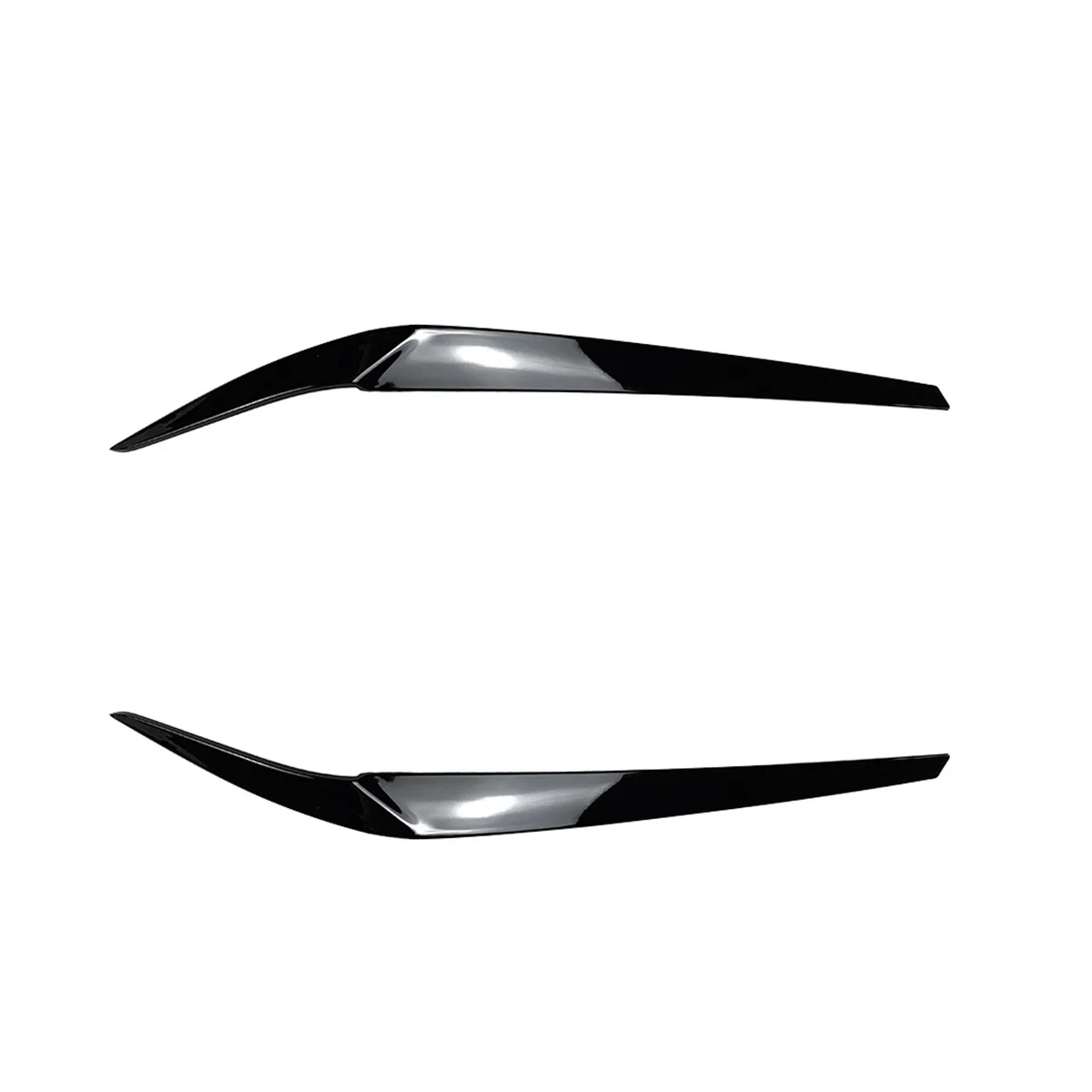 Car Headlights Eyebrow Eyelids Trim Cover for 5 Series G30 525I 530I 2017-2021 Car Stickers Trim Decoration B