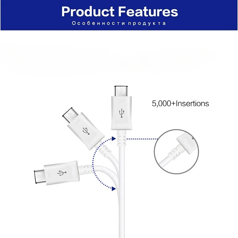 For Samsung Fast Charge cable Original USB type-c Data Line quick charger for Galaxy S10 S9 8 Note9 Note8 A80 A70 A60 A50 A40 30