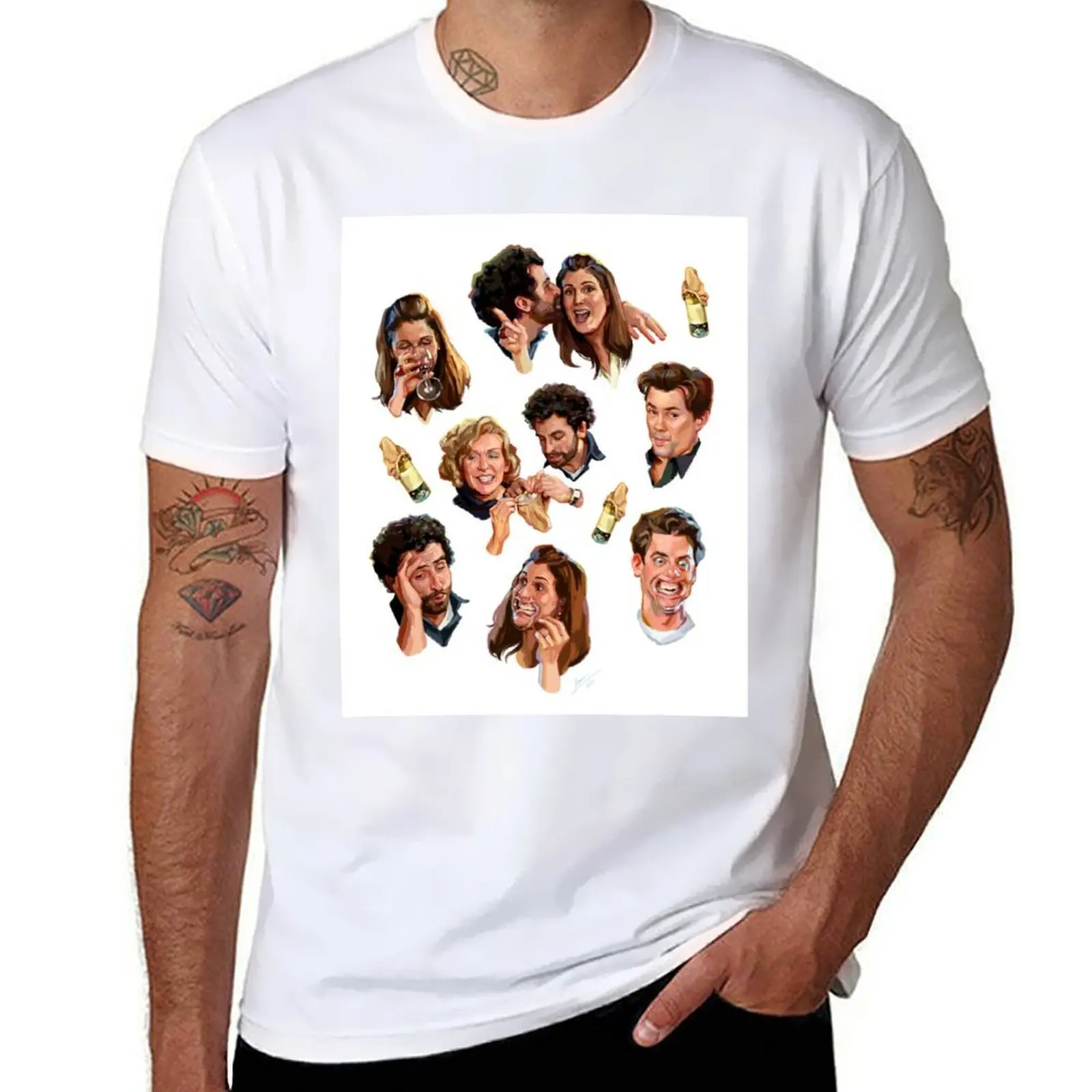 

t man side side t shirt t graphic T-Shirt man man shirts falsettos shirt luxury designer by