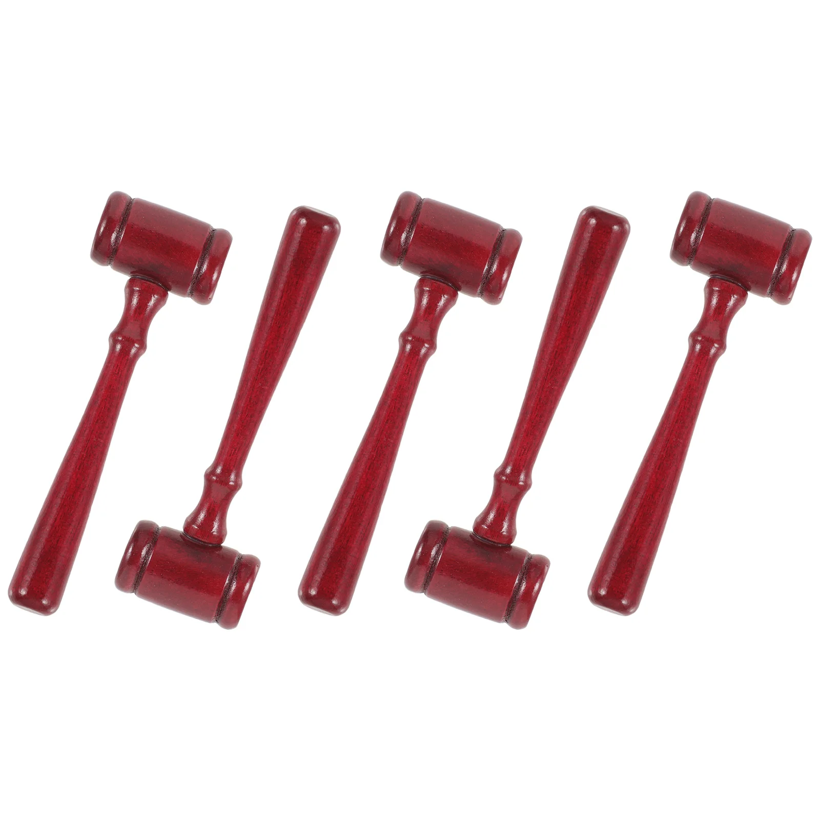 5 Pcs Robe Baby Kids Suits for Boys Courtroom Mallet Bamboo Judge Costume Toy Gavel