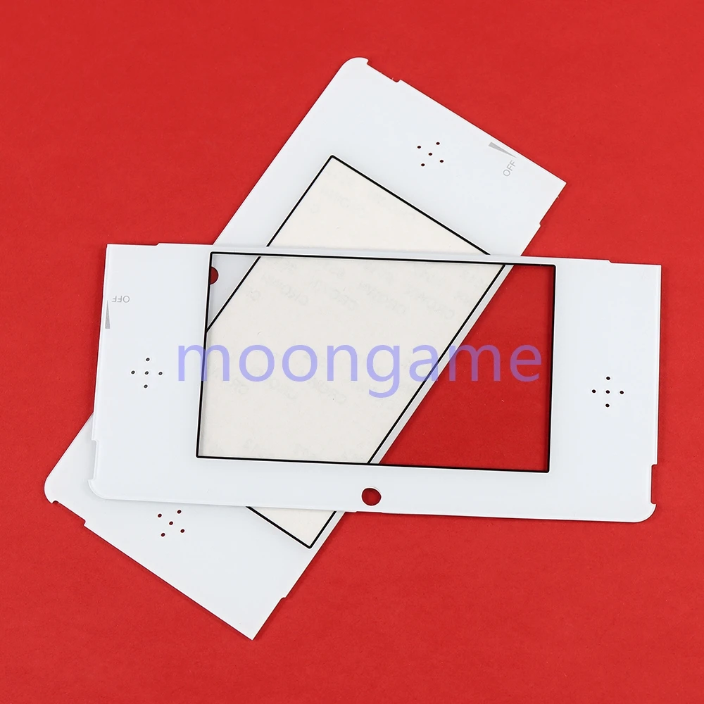 1pc For 3DS Top LCD Screen Lens Display Cover For Nintend 3DS Screen Mirror Game Repair Replacement Plastic Glass Panels