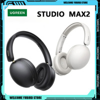 UGREEN Studio Max2 Bluetooth Wireless Headphones HiFi Stereo Over Ear Headphones with Microphone Customize Bluetooth Gifts