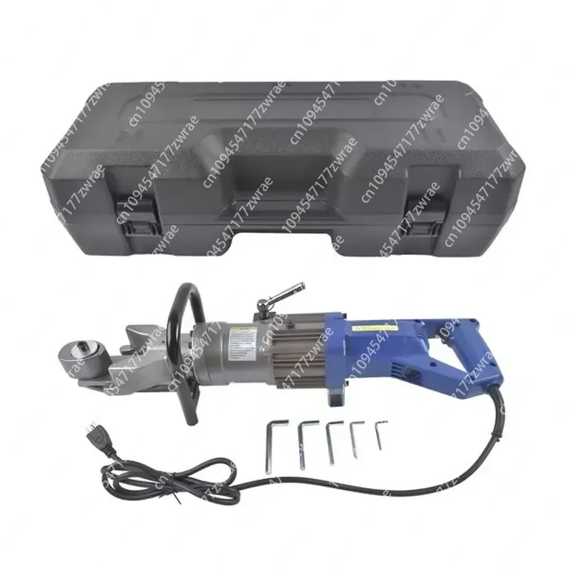 Portable 5/8 Electric Hydraulic Rebar Bender HRB 16 900W 110V Bending 4-16mm Rebar With 0-130 Degree Angle Rebar Bending