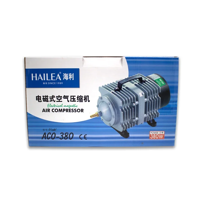 HAILEA ACO Aquarium Elektromagnetische Luchtpomp Beluchtingspomp High Power Zuurstof Pomp Beluchter Oxygenator Visvijver 300W 380W 500W