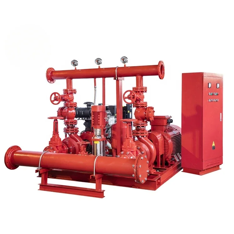 

High Standard EDJ Fire Fighting Pump System Electric Jockey Pump Purity Fire Pump Set