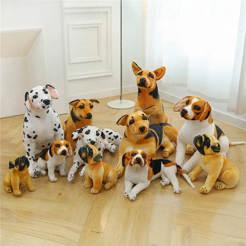 

Kawaii Plush Toy Dog Stuffed Doll Birthday Gift for Kids Cute Puppy Plushie Realistic Collie Shepherd Pillow Soft Animal Toys